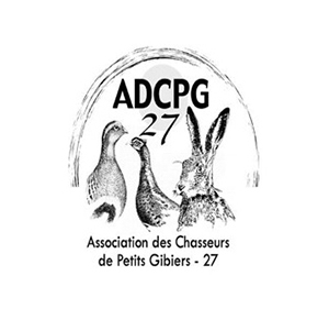 logo ADCPG27, Association Des Chasseurs de Petits Gibiers de l'Eure