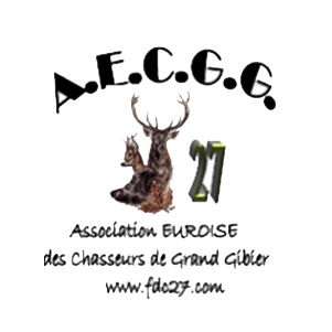 logo AECGG, Association Euroise des Chasseurs de Grand Gibier
